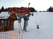 2. Nový vlek - Schlepplift mit T-Bügel/Anker