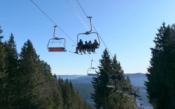 Pilsner Region (Plzeňský kraj): Testberichte von Skigebieten – Testbericht Špičák