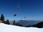 Hexenkesselbahn - 2er Sesselbahn fix geklemmt