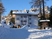 Rifugio Negritella mitten im Skigebiet