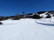 Leichte Talabfahrt Lett