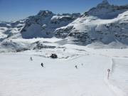 Schwarze Piste 10 zur Mittelstation