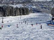 Die Übungspiste am Jaudenhang