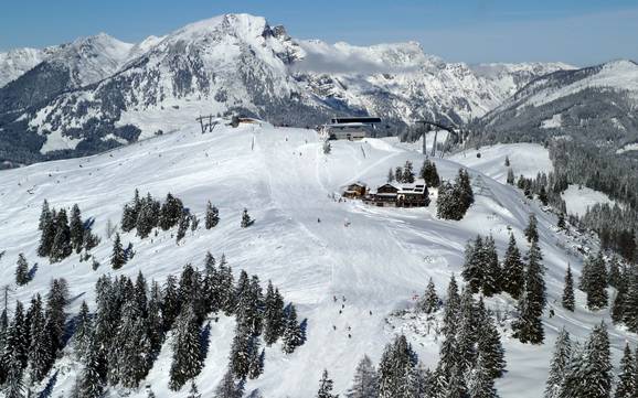 Größter Höhenunterschied im Tennengau – Skigebiet Dachstein West – Gosau/Russbach/Annaberg