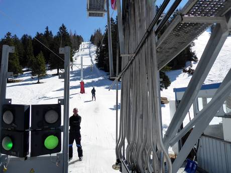 Westliches Slowenien: Freundlichkeit der Skigebiete – Freundlichkeit Krvavec