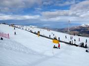 Übungshang mit Förderbändern