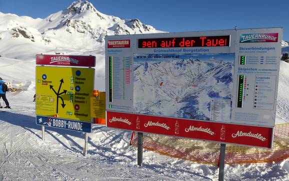 Obertauern: Orientierung in Skigebieten – Orientierung Obertauern