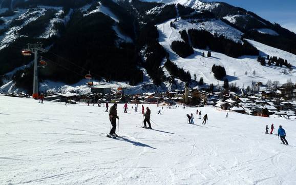 Skigebiete für Anfänger in Saalfelden Leogang – Anfänger Saalbach Hinterglemm Leogang Fieberbrunn (Skicircus)