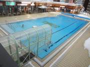 Beheiztes Freibad in Le Corbier