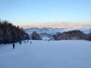 Leichte Piste am Skilift Solla