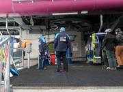 Das Personal ist beim Einstieg immer präsent