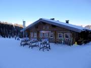 Adlerhorst-Höchalm an der Höchalmrinne am Roßkopf