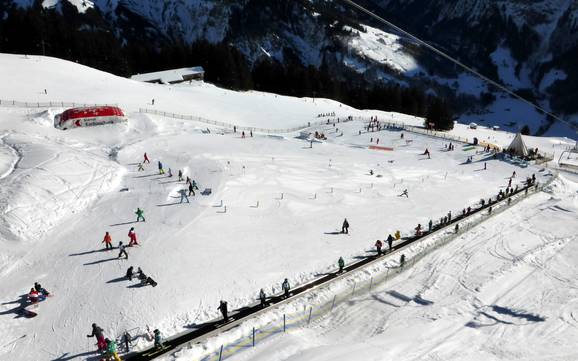 Skigebiete für Anfänger im Kanton Glarus – Anfänger Elm im Sernftal