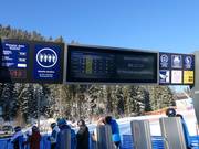 Informationen an der Sesselbahn