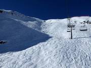 Freeridehang an der Sesselbahn Lai Alv