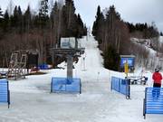 Björnenliften - Schlepplift mit T-Bügel/Anker
