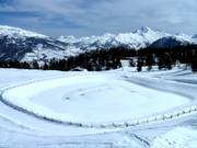 Speichersee in den Monti della Luna