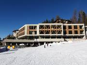 Das Sporthotel Obereggen direkt an der Talstation in Obereggen