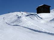 Verbindungslift Cuolm Sura - Seillift/Babylift mit niederer Seilführung