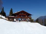 Bayernhaus mitten im Skigebiet