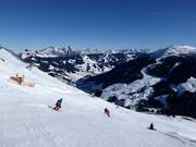 Schwere Weltcup-Abfahrt am Zwölferkogel in Hinterglemm