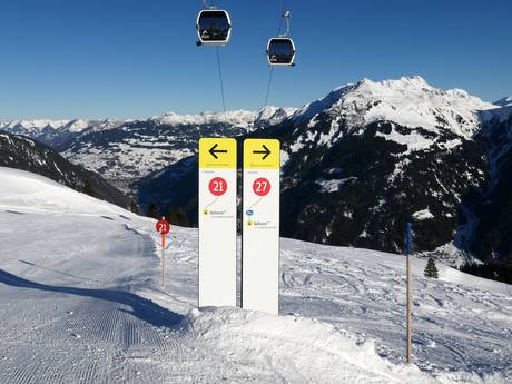 Montafon: Orientierung in Skigebieten – Orientierung Silvretta Montafon