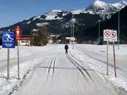 Loipe im Kleinwalsertal