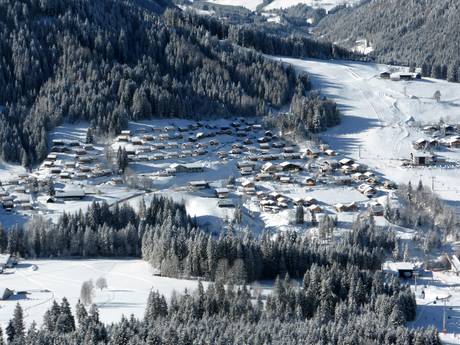 Gmunden: Unterkunftsangebot der Skigebiete – Unterkunftsangebot Dachstein West – Gosau/Russbach/Annaberg
