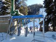 Sunbird Triple - 3er Sesselbahn fix geklemmt