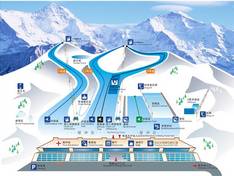 Pistenplan Tianshan Tianchi