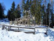 Spielplatz im Skigebiet