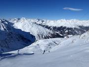 Schwarze Piste an der Leppleskofelbahn