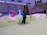 Das Personal ist immer präsent im Familien- und Kinderbereich