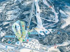 Pistenplan Varingskollen
