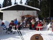 Bar am Gipfel beim Hotel Kramolin