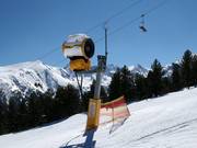 Leistungsstarke Beschneiung im Skigebiet Bansko