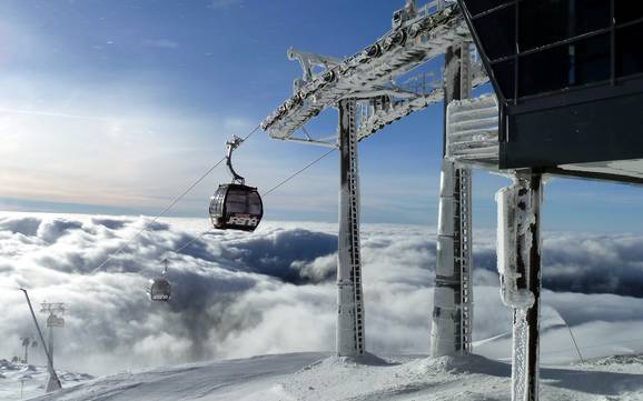 Niedere Tatra (Nízke Tatry): beste Skilifte – Lifte/Bahnen Jasná Nízke Tatry – Chopok