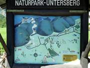 Plan vom Naturpark Untersberg