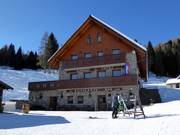 Albergo Al Cocul mitten im Skigebiet