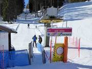 Am Tellerlift wird der Bügel gereicht