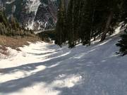 Extrem schwere Piste Garmisch