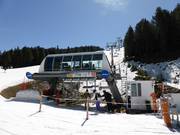 La Carbonera - 4er Sesselbahn fix geklemmt