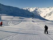 Schwere Abfahrt Obitraudi