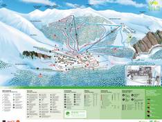 Pistenplan Vall de Núria