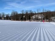 Sehr gute Pistenpräparierung des Kinderlandes