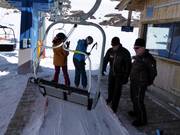 Aufmerksames Personal