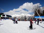 Blick an der Bergstation am Mountain Shelter