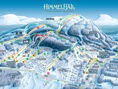 Pistenplan Idre Himmelfjäll