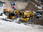 Mobile Beschneiung in Vitosha