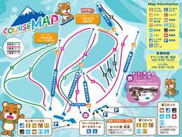 Pistenplan Aizu Kogen Daikurayama